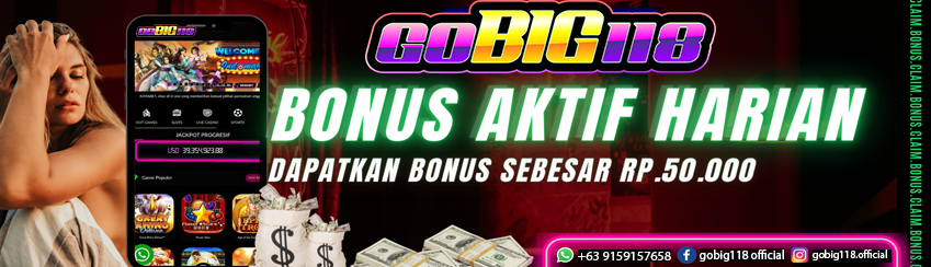 BONUS MEMBER AKTIF HARIAN RP 50.000,-