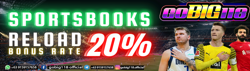 20% RELOAD BONUS SPORTSBOOK
